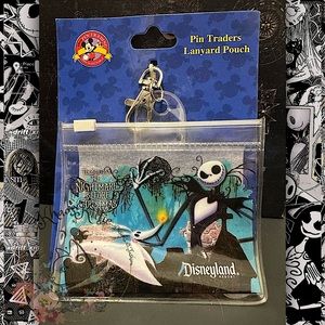 Disney NBC Pin Trader Lanyard Pouch